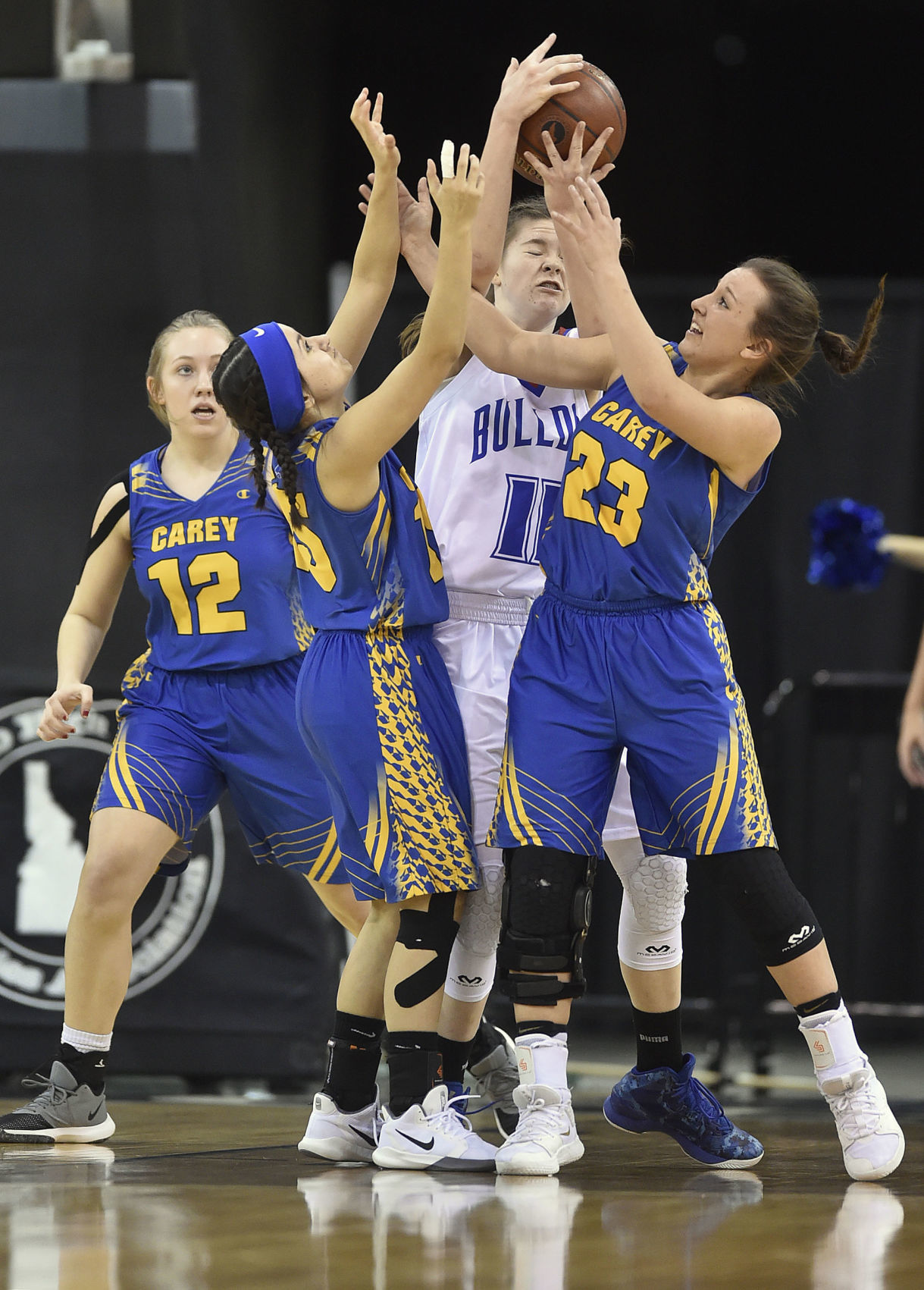 Girls State Basketball - Carey Vs. Rockland